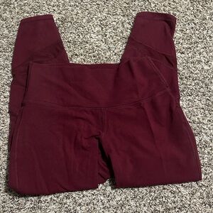 Old Navy Women's Burgundy Leggings